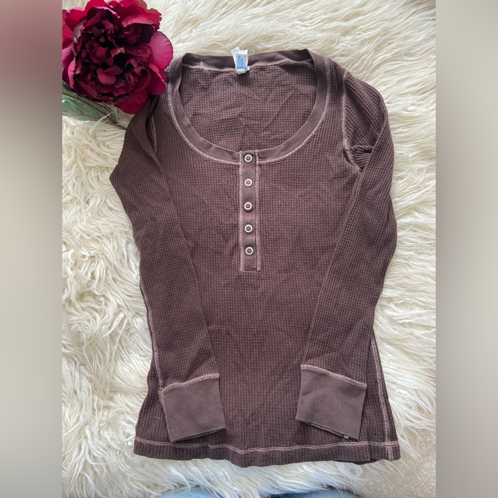 Gap Waffle Knit Top